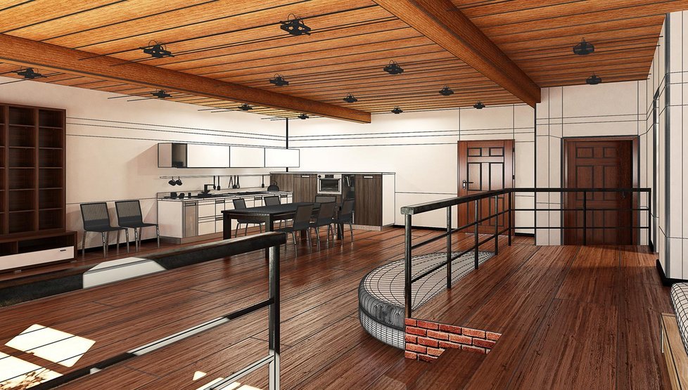 Holzpaneele für Decke und Wand kaufen. Holzdecke in der Wohnung